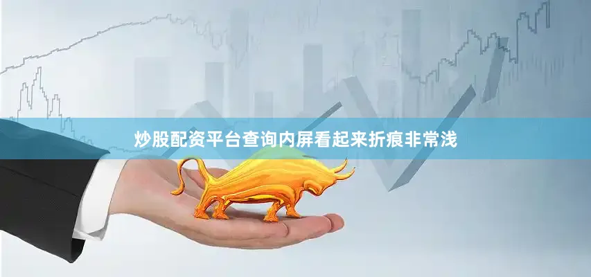 炒股配资平台查询内屏看起来折痕非常浅