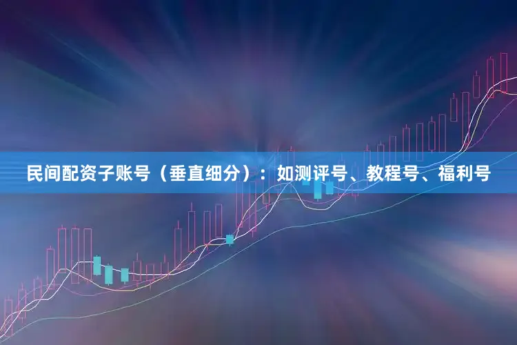 民间配资子账号（垂直细分）：如测评号、教程号、福利号