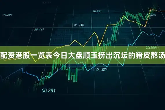配资港股一览表今日大盘顺玉捞出沉坛的猪皮熬汤